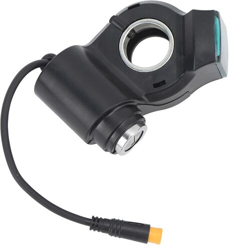 Alomejor 10 Inch Electric Scooter Handlebar Switch Lock, ABS Construction, Waterproof, Digital Battery Power Display, Replacement with Keys in Saudi Arabia