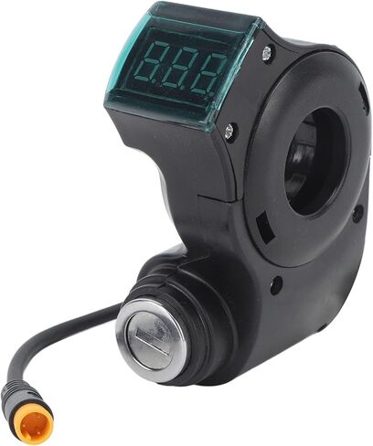 Alomejor 10 Inch Electric Scooter Handlebar Switch Lock, ABS Construction, Waterproof, Digital Battery Power Display, Replacement with Keys in Saudi Arabia