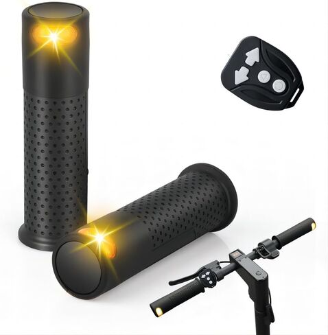 مقابض مقود الدراجة الإلكترونية/الدراجة إشارة الانعطاف، مقود دراجة قابل لإعادة الشحن USB مقابض إشارة الانعطاف سكوتر مع جهاز تحكم عن بعد، مقبض بديل مقاوم للماء/دراجة سكوتر ضوء تحذير للسلامة in Kuwait