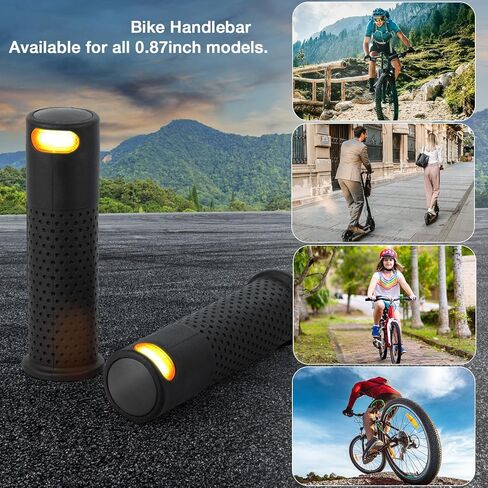 مقابض مقود الدراجة الإلكترونية/الدراجة إشارة الانعطاف، مقود دراجة قابل لإعادة الشحن USB مقابض إشارة الانعطاف سكوتر مع جهاز تحكم عن بعد، مقبض بديل مقاوم للماء/دراجة سكوتر ضوء تحذير للسلامة in Kuwait