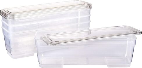 ArtBin 6969AG Bins with Lids 3-Pack, [3] Small Art & Craft Organizer Boxes, Clear in Saudi Arabia