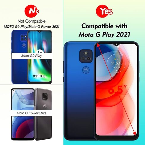 شاشة LCD YHX-US لهاتف Motorola Moto G Play 2021 مجموعة استبدال الشاشة التي تعمل باللمس مع أدوات - وليس لـ Moto G Play 2020 in Kuwait