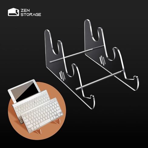 حامل عرض لوحة المفاتيح ZenStorage 3Tier، حامل تخزين، حامل لوحة المفاتيح الميكانيكية، حامل أكريليك شفاف in Saudi Arabia