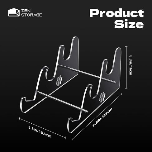 حامل عرض لوحة المفاتيح ZenStorage 3Tier، حامل تخزين، حامل لوحة المفاتيح الميكانيكية، حامل أكريليك شفاف in Saudi Arabia