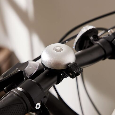 N+1 Bike Bell for Handlebars – Clear, Long, and Loud (Up to 85 decibels) Aluminum Alloy Bicycle Bell for Adult and Kid Bikes - Perfect for Road, Mountain or City Bikes in Saudi Arabia
