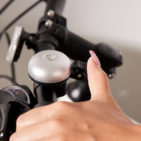 N+1 Bike Bell for Handlebars – Clear, Long, and Loud (Up to 85 decibels) Aluminum Alloy Bicycle Bell for Adult and Kid Bikes - Perfect for Road, Mountain or City Bikes in Saudi Arabia