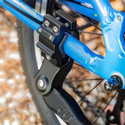 مسند دراجة من CyclingDeal لدراجات الأطفال مقاس 16 بوصة إلى 20 بوصة، نوع التثبيت الخلفي القابل للتعديل - سبائك الألومنيوم عالية الجودة مع تصميم مشبك جديد in Saudi Arabia