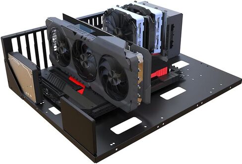 حافظة كمبيوتر مفتوحة، حامل اختبار علبة اللوحة الأم E-ATX للخادم ثنائي الاتجاه، مقعد اختبار، برج متوسط ​​E-ATX، حافظة كمبيوتر كاملة، حافظة ATX، حافظة matx، حافظة itx، منضدة اختبار اللوحات الأم للكمبيوتر in Kuwait
