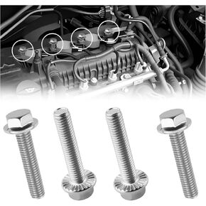 4PCS M5x25mm Car Ignition Coil Bolts OEM W714507S437,Stainless Steel Bolt Kit for Ignition Coils Compatible with Mercury Ford Lincoln,Automotive Replacement Ignitions Coils Bolt Set in Kuwait