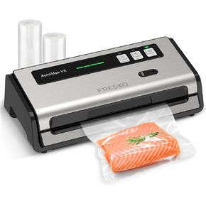 FRESKO Compact Vacuum Sealer Machine V2 with Automatic Bag Detection, Easy to Use, Starter Kit in Kuwait