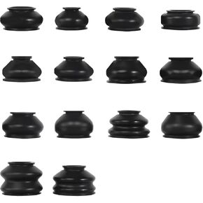 14PCS Automotive Rubber Dust Boot Kit, Tie Rod Boots, Rubber Ball Joint Dust Boots Replacement Fits Most Vehicles (Cars, SUVs, Trucks), Suspension & Steering System Accessories in Saudi Arabia