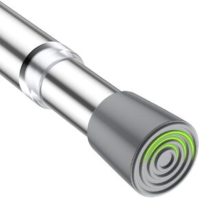 Spring Tension Rods 26-39 Inches，Silver No Drilling Adjustable Spring Loaded Curtain Rod Expandable Tension Rod Small Short Tension Curtain Rod for Windows,Kitchen,Doorway,Bathroom,Cupboard Bars in Kuwait