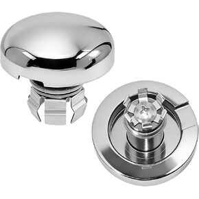 Motorcyle Front Axle Nut Caps Axle Covers for Harley Touring/Road Glide/Street Glide/CVO/FLTRX/FLHX 2024-2025 Models, Chrome in Kuwait