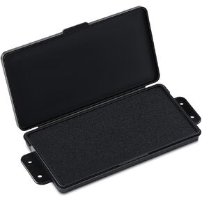 1 Pcs Fingerprint Ink Pads Rectangle Thumbprint Ink Pads Large Black Stamp for Home Office Notary Supplies Identification Notary Security ID Fingerprint Cards Law Enforcement Kit in Saudi Arabia