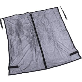 Car Tailgate Mesh Screen, Breathable Magnetic SUV Net Cover with Dual Zippers and Side Straps, for Ventilation and Outdoor Relaxation in Kuwait