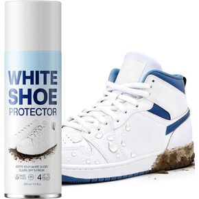 رذاذ واقي الحذاء الأبيض: حماية مقاومة للماء وطارد للبقع للأحذية البيضاء، والأحذية الرياضية، والجلود، والقماش، ودرع غير مرئي للارتداء اليومي، 6.8 أونصة in Kuwait
