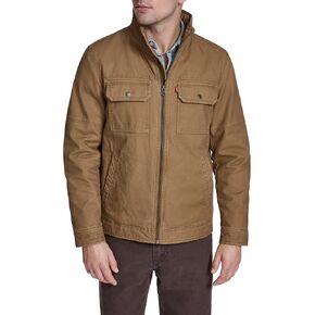 Levi's mens Washed Cotton Two Pocket Military Jacket (Standard and Big & Tall) in Saudi Arabia