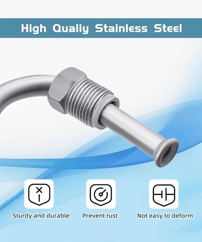Exhaust Gas Recirculation (EGR) Line Fits For Dodge Ram 2500、3500、4500、5500 6.7L Cummins Diesel Engines，Replaces # 68038087AA,68005182AA,EGR9002,598-166,598166 in Saudi Arabia