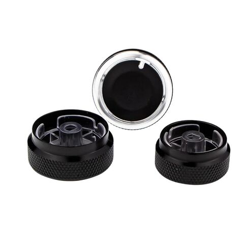 Air Conditioning Knob 3 Pcs Set Compatible with 2004 2016 Car Heat Control Switch Aluminium Accessory in Saudi Arabia