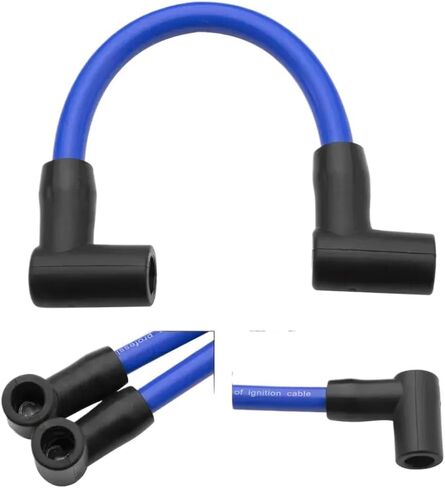 2 Pcs Marine Spark Plug Wire Replacement For 18-8816-1 582365 Compatible With Outboard in Saudi Arabia
