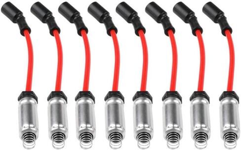 758EE 748UU Spark Plug Wire Set 2.5mm Compatible With Automotive Motorcycle Parts Sierra 1500 2014 2015 2016 2017 2018 Silverado 1500 in Saudi Arabia