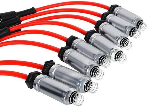 758EE 748UU Spark Plug Wire Set 2.5mm Compatible With Automotive Motorcycle Parts Sierra 1500 2014 2015 2016 2017 2018 Silverado 1500 in Saudi Arabia