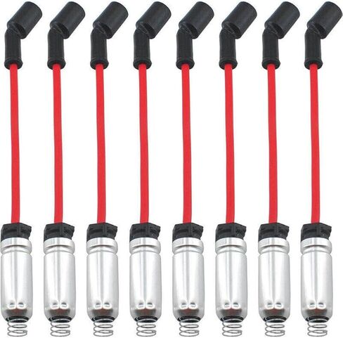 758EE 748UU Spark Plug Wire Set 2.5mm Compatible With Automotive Motorcycle Parts Sierra 1500 2014 2015 2016 2017 2018 Silverado 1500 in Saudi Arabia