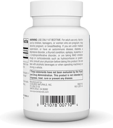 Source Naturals Melatonin, Helps Promote Sleep*, 1 mg - 200 Peppermint Flavored Lozenges in Kuwait