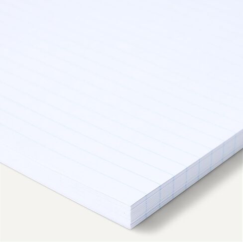Amazon Basics Loose Leaf Paper, College Ruled Binder Paper, 100 Sheets, 11" x 8.5", 6 pack, White in Saudi Arabia