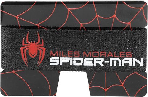 Marvel Miles Morales Game Mask & Logo Black 9 CM Card Wallet in Saudi Arabia