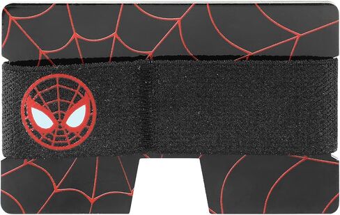 Marvel Miles Morales Game Mask & Logo Black 9 CM Card Wallet in Saudi Arabia