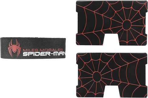 Marvel Miles Morales Game Mask & Logo Black 9 CM Card Wallet in Saudi Arabia
