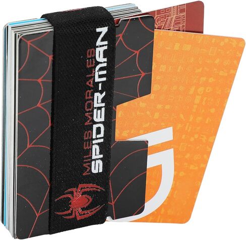 Marvel Miles Morales Game Mask & Logo Black 9 CM Card Wallet in Saudi Arabia