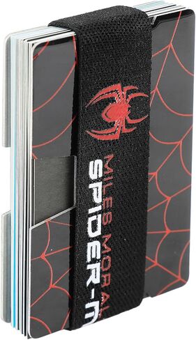 Marvel Miles Morales Game Mask & Logo Black 9 CM Card Wallet in Saudi Arabia