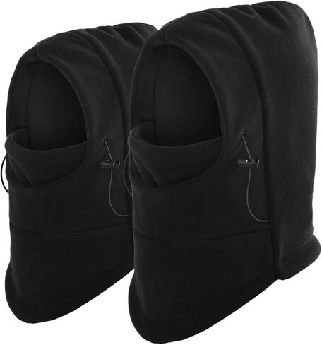 DARCHEN Kids Children's Balaclava Hat Fleece Ski Face Mask Winter Cap Adjustable Double Neck Warmer in Saudi Arabia