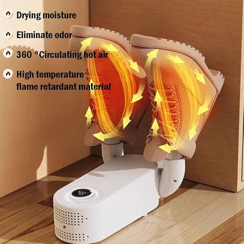 Boxing Glove Dryer, Boot & Shoe Dryer - Portable Foldable Drying Rack with Heat Blower & UV, Constant 118.4°F, 2-H Timer in Saudi Arabia