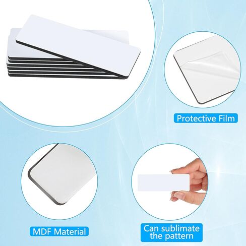 Magnetic Name Tags Printable Blank DIY Name Badge Magnets Adhesive Name Tag Holders Pins with Neodymium Magnets for Jacket Lapel Shirts (18 Pieces, 18 Pairs) in Saudi Arabia