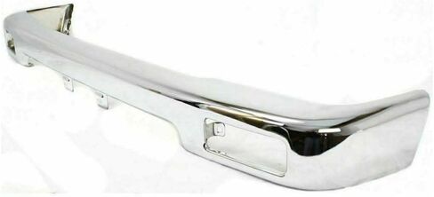 Front Bumper Chrome Steel + Brackets + Lights 2WD 5210135070 TO1002102 5201235060 5201135060 8151089134 TO1067107 TO2521107 TO1066107 9613711, 3-7 Days Delivery in Kuwait
