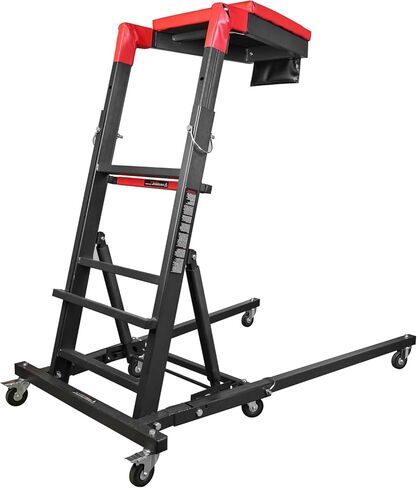 Topside Creeper for Truck, 48-70 Inch Adjustable Automotive Engine Creeper with 6-Wheel Design，441 lbs Capacity for Home Garage, Workshop Repair Maintenance in Kuwait
