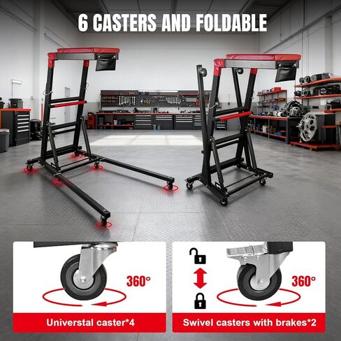 Topside Creeper for Truck, 48-70 Inch Adjustable Automotive Engine Creeper with 6-Wheel Design，441 lbs Capacity for Home Garage, Workshop Repair Maintenance in Kuwait