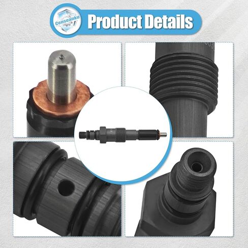 6760301 مجموعة من 8 حاقن وقود متوافق مع Ford F250/F350 1983-1994 IDI 6.9L 7.3L غير متوافق مع ديزل Powerstroke in Kuwait