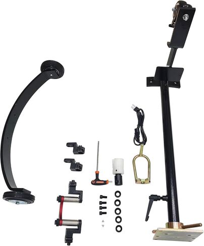 TECHTONGDA Car Repair Brake Disc Drum Lathe Machine with 450mm/17.72'' Max Processing Diameter, 8.5mm/min Disc Grinding Tool, 110V Brake Polishing Cutting Machine, No Disassembly Required in Kuwait