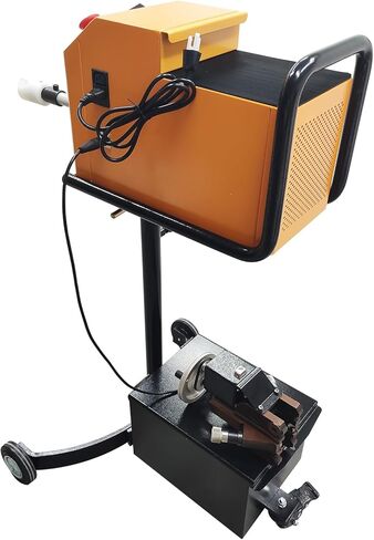 TECHTONGDA Car Repair Brake Disc Drum Lathe Machine with 450mm/17.72'' Max Processing Diameter, 8.5mm/min Disc Grinding Tool, 110V Brake Polishing Cutting Machine, No Disassembly Required in Kuwait