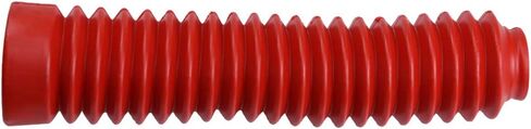 250mm Motorcycle Shock Fork Rubber Boots Dust Jacket Cover for Dirt Bike Off-Road Custom (Red), Universal Shock Absorber Dust Boots in Saudi Arabia
