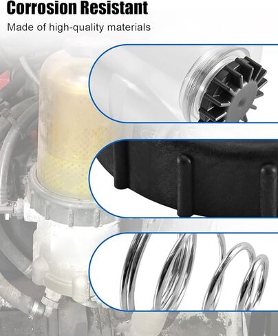 Fuel Filter Cover Fit for Davco 382 Fuel Water Separators, Filter Cover Replace 21720164 DVC13010DAV 572.90310K in Saudi Arabia