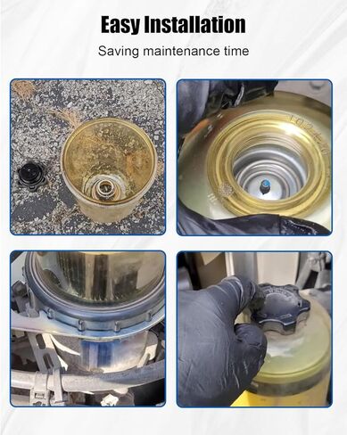 Fuel Filter Cover Fit for Davco 382 Fuel Water Separators, Filter Cover Replace 21720164 DVC13010DAV 572.90310K in Saudi Arabia