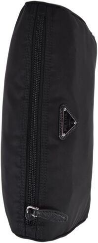 Prada Black Tessuto Nylon Medium Pouch Clutch Bag 1NA012 in Saudi Arabia