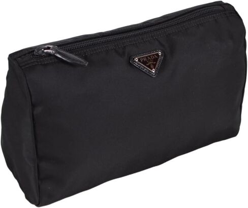 Prada Black Tessuto Nylon Medium Pouch Clutch Bag 1NA012 in Saudi Arabia