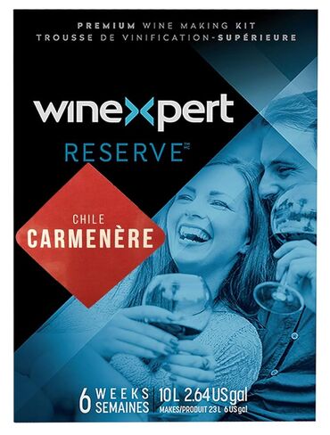 Winexpert Reserve Chilean Carmenere 10L Wine Ingredient Kit in Saudi Arabia