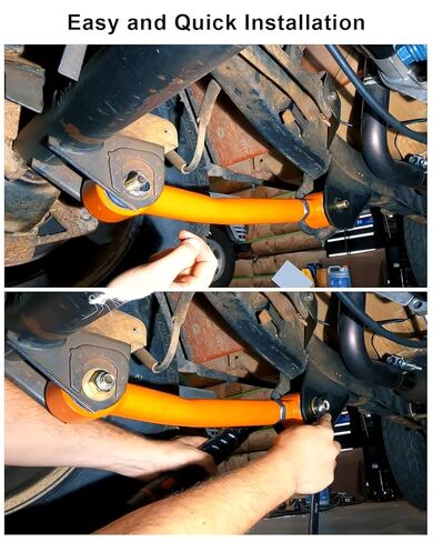 مجموعة مسامير ذراع التحكم مناسبة لسيارة Jeep Wrangler TJ LJ 1997 1998 1999 2000 2001 2002 2003 2004 2005 2006، مسمار الكاميرا الأمامي والخلفي وصواميل العلم in Saudi Arabia